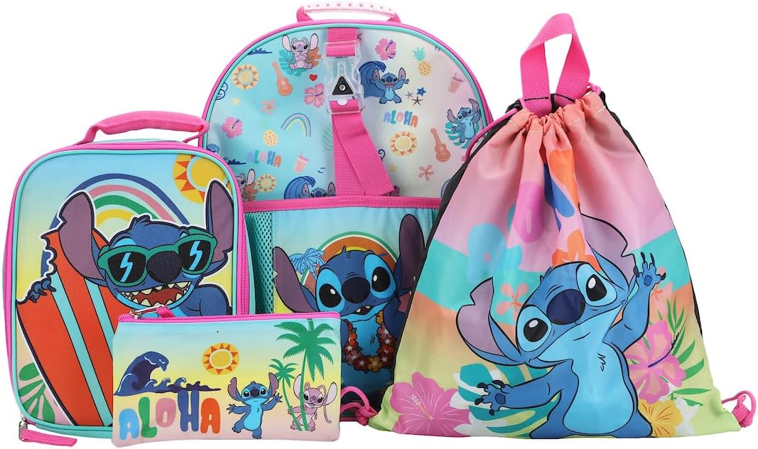 Juego de mochila Lilo & Stitch