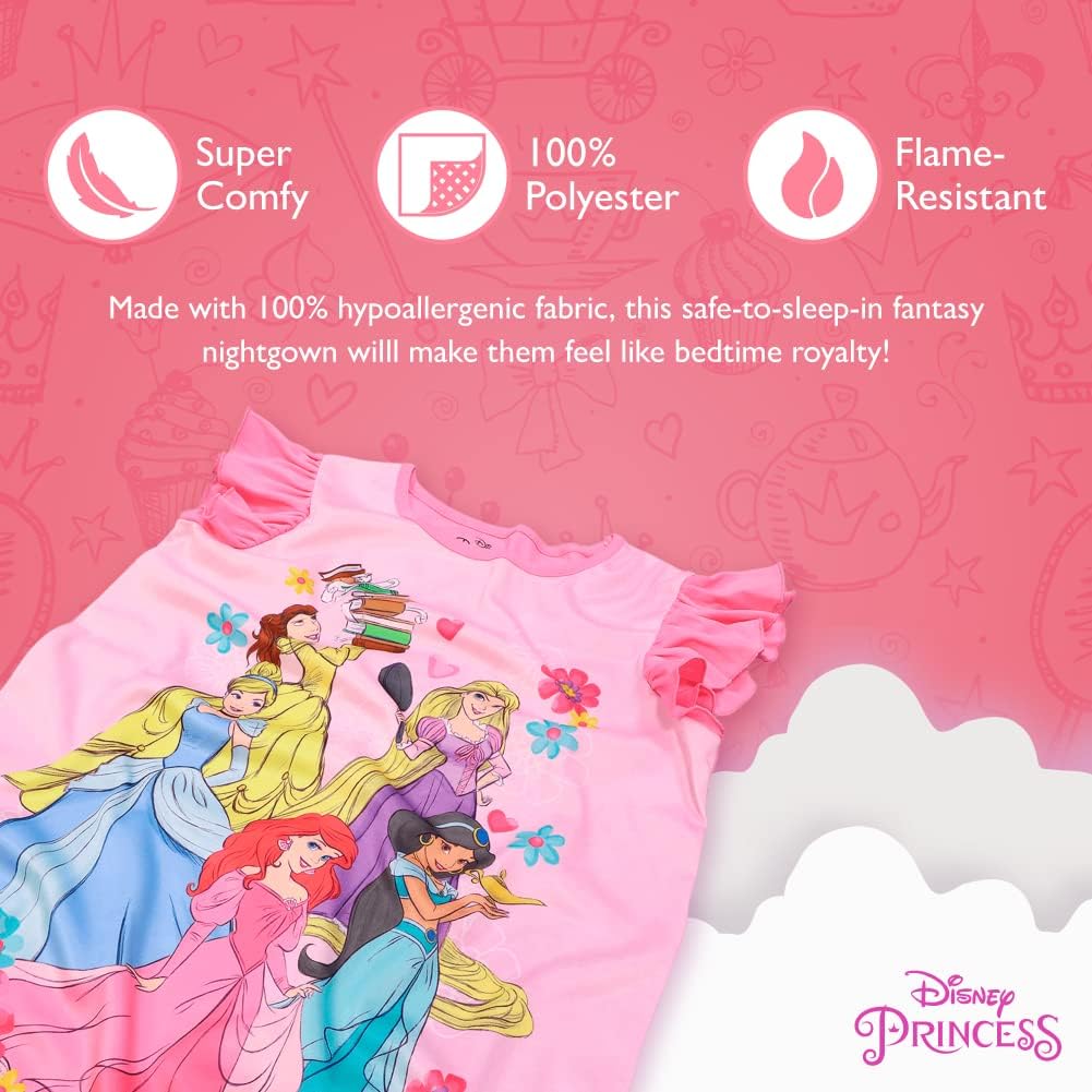 Disney Paquete de 3 camisones Princesas 