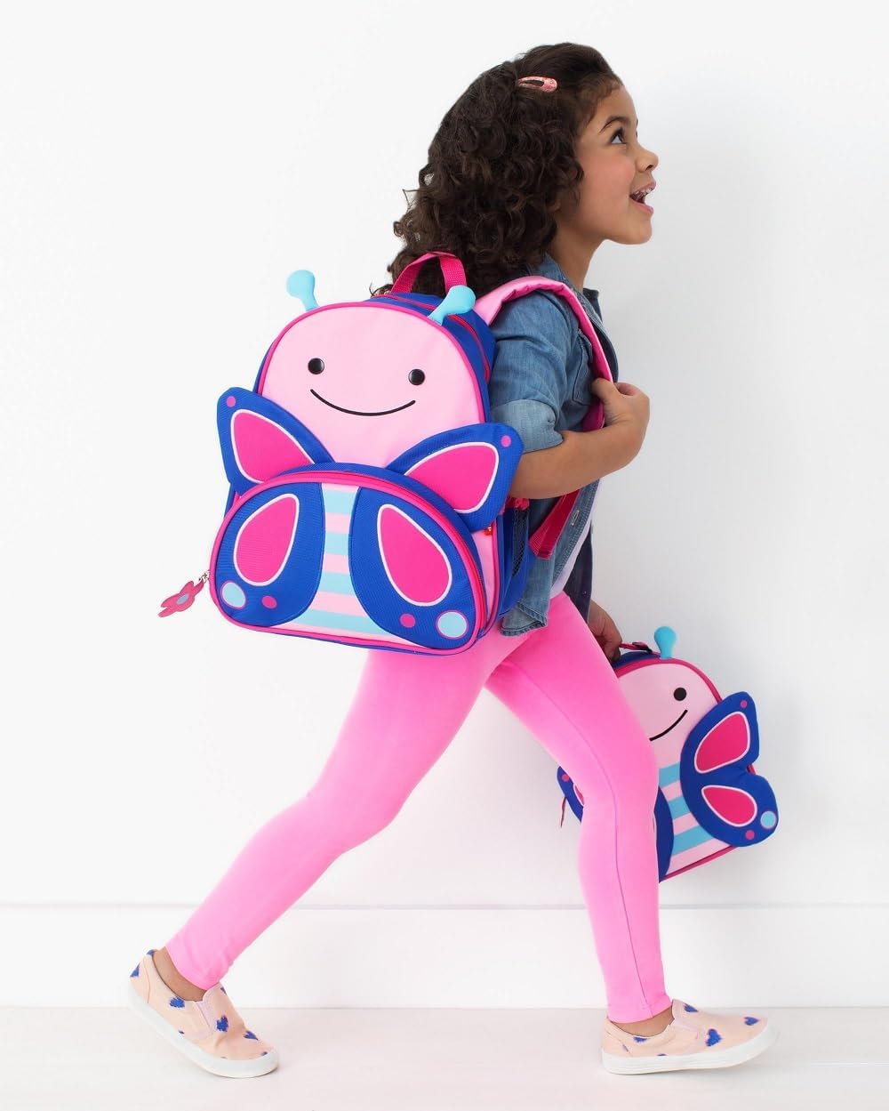 Skip Hop - Mochila para preescolar, colección Zoo Mariposa 12" Pulgadas 