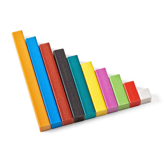 varillas plásticas Cuisenaire