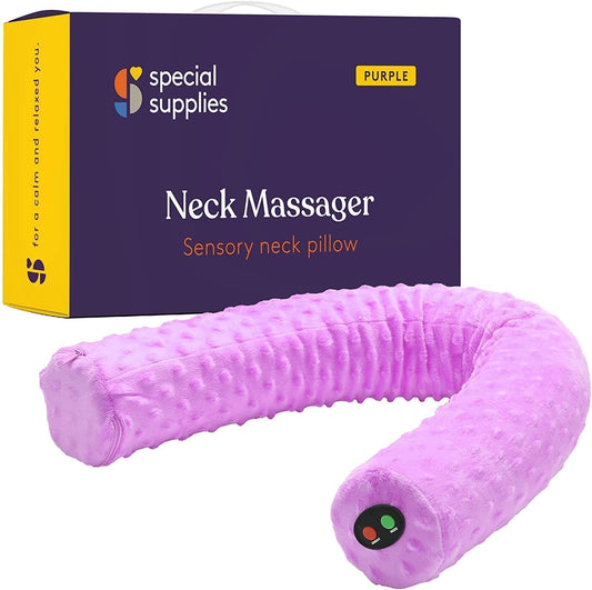 Almohada sensorial vibratoria para el cuello