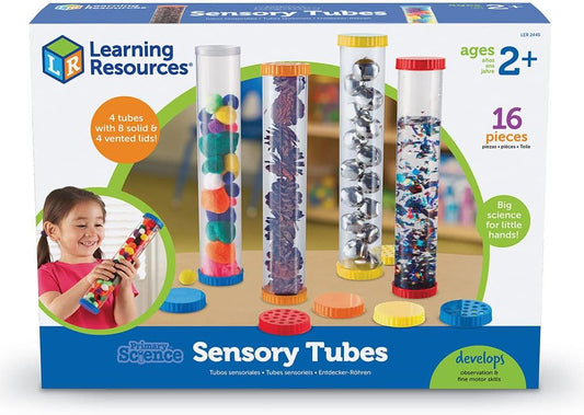 Learning Resources Tubos sensoriales para ciencia de primaria