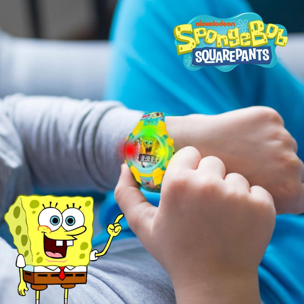 Reloj LCD Bob Esponja