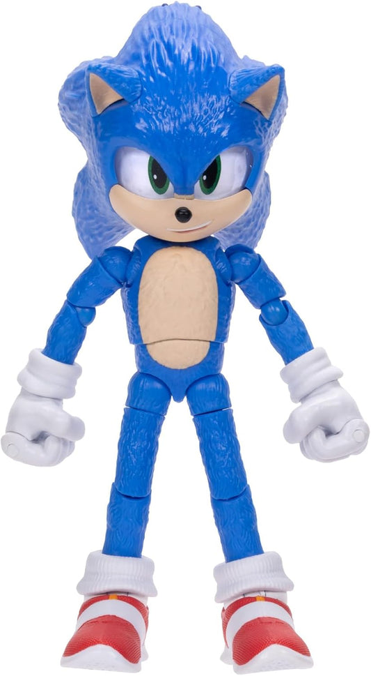 Sonic The Hedgehog Figuras de acción 5 pulgadas, altamente articuladas
