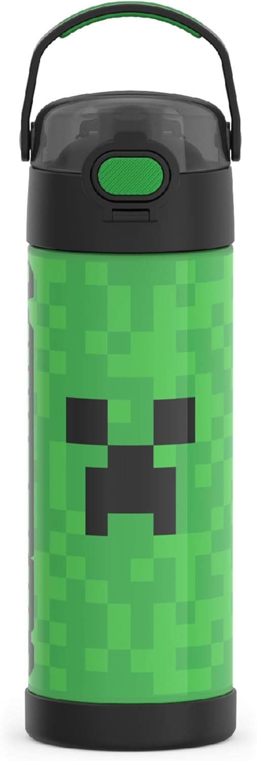 THERMOS FUNTAINER - Botella aislada al vacío de acero inoxidable de 16 onzas