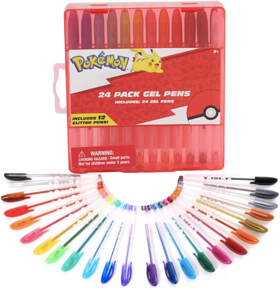 Juego de bolígrafos de gel