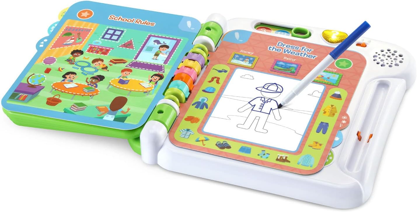 LeapFrog Violet and Friends - Libro de actividades preescolar