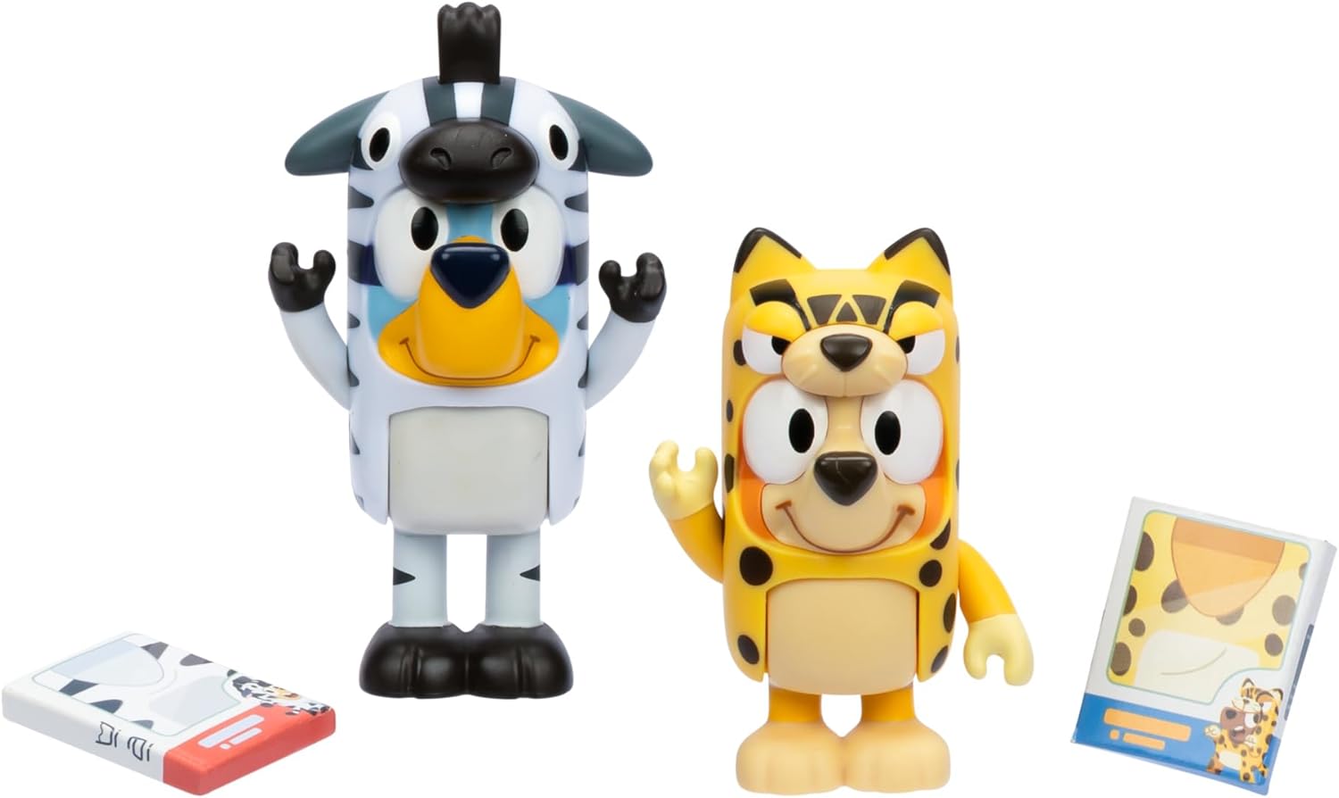 Bluey Paquete de 2 figuras – Disfraces de animales