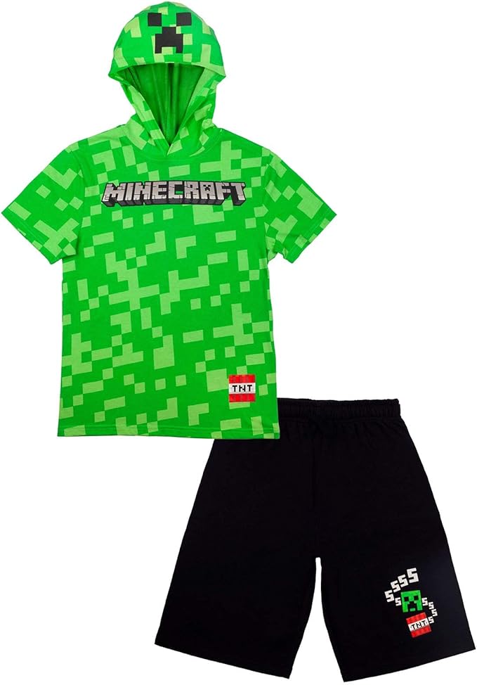 Minecraft Conjunto corto
