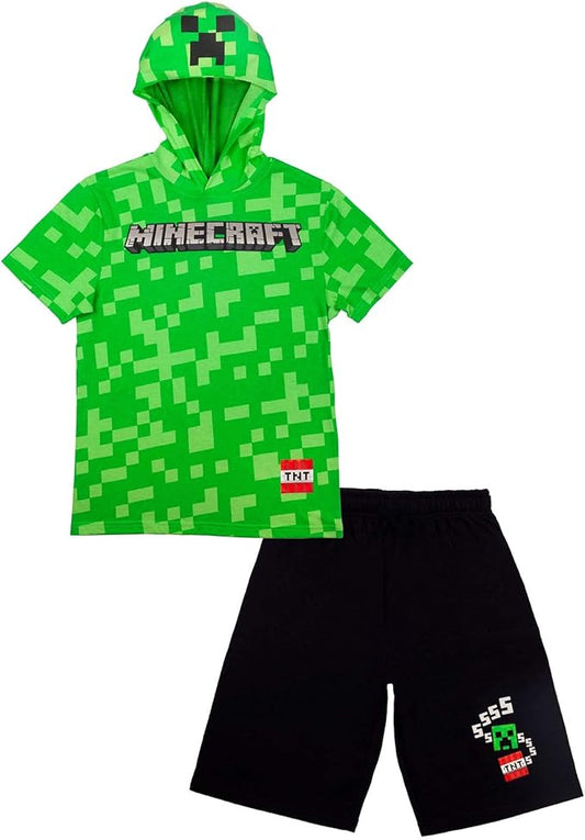 Minecraft Conjunto corto