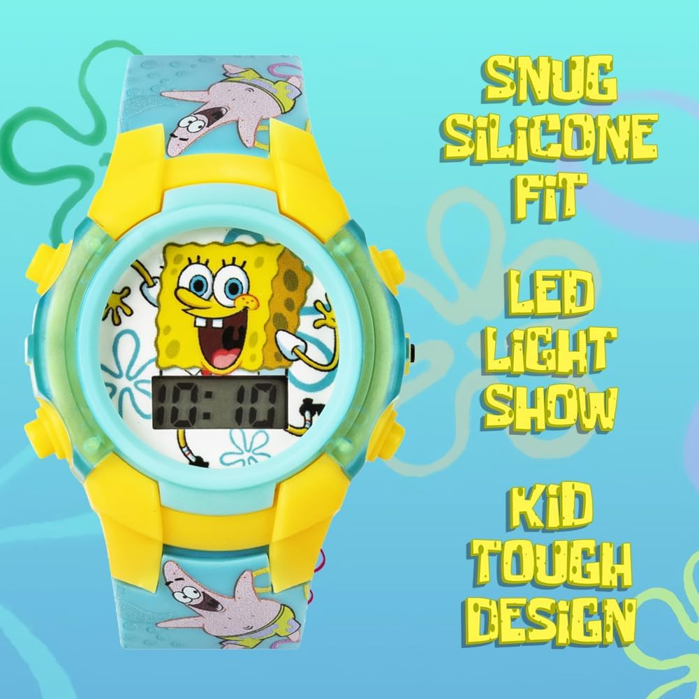 Reloj LCD Bob Esponja