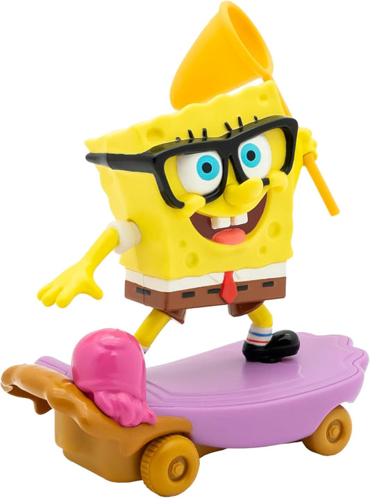 SpongeBob SquarePants Jelly Fishin' Gliders Bob Esponja, figura de acción de patinaje