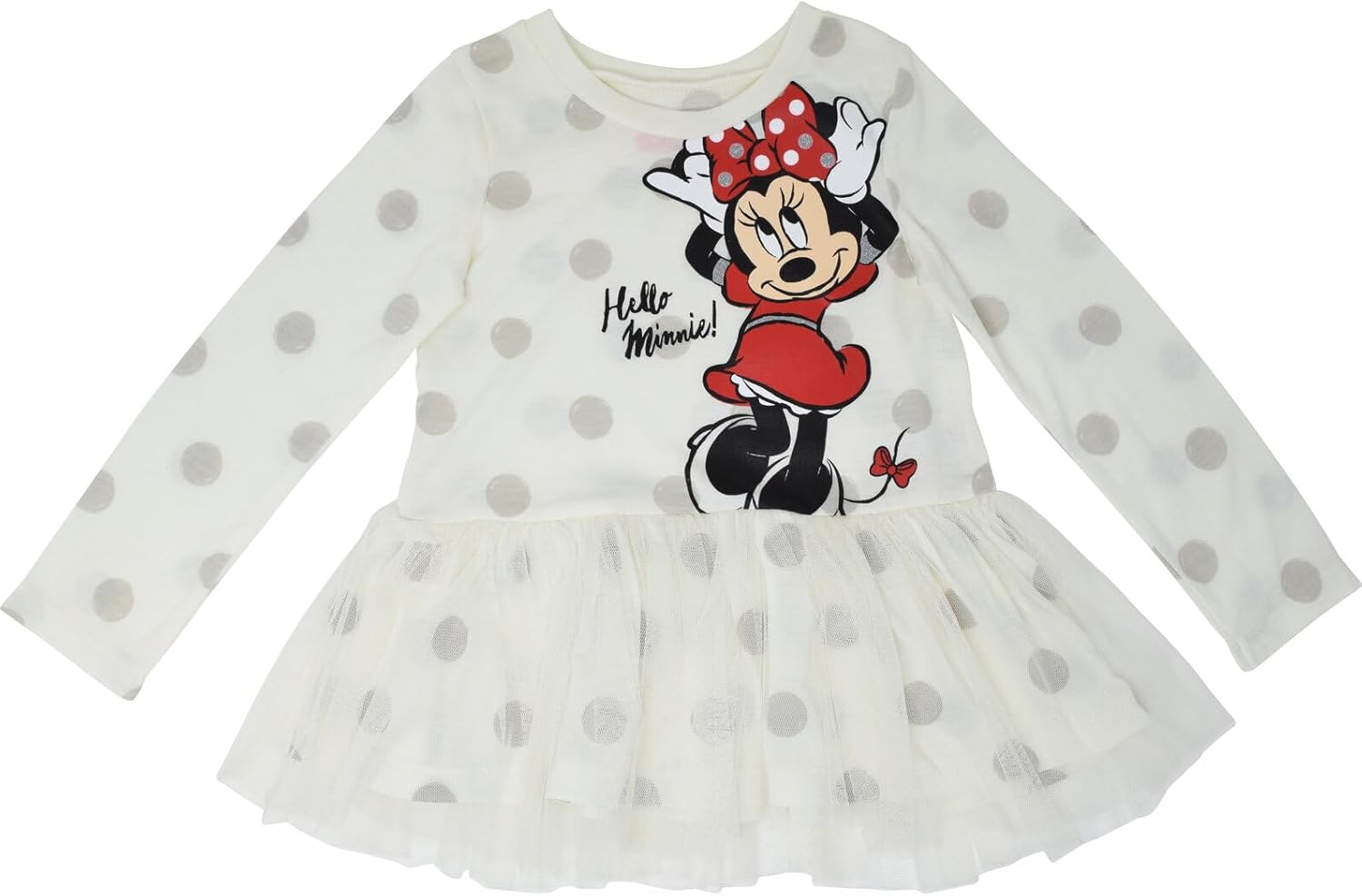 Disney Minnie Mouse Peplum - Conjunto de camiseta y leggings