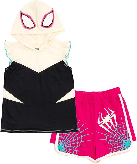 Conjunto de camiseta sin mangas y pantalones cortos