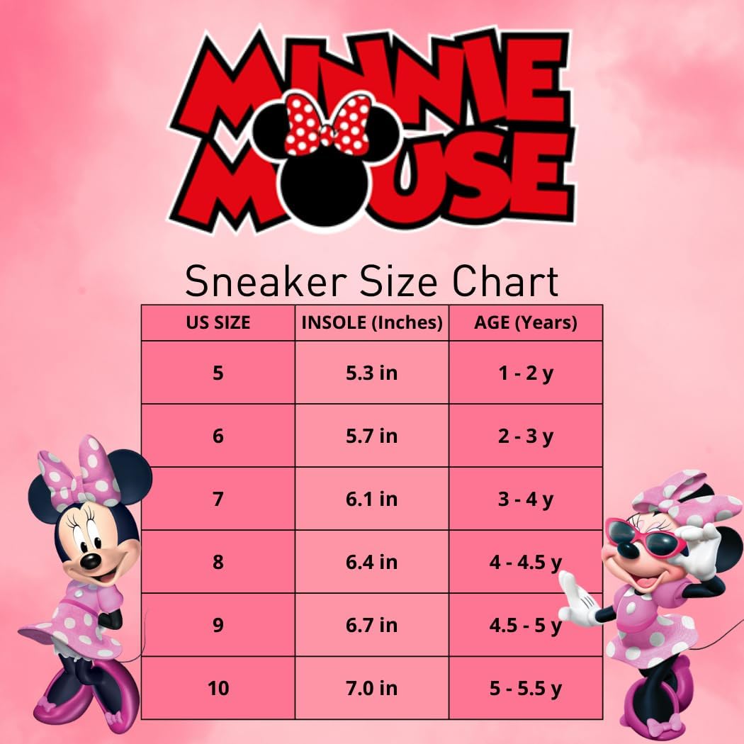 Tenis ligeros y casuales Minnie Mouse