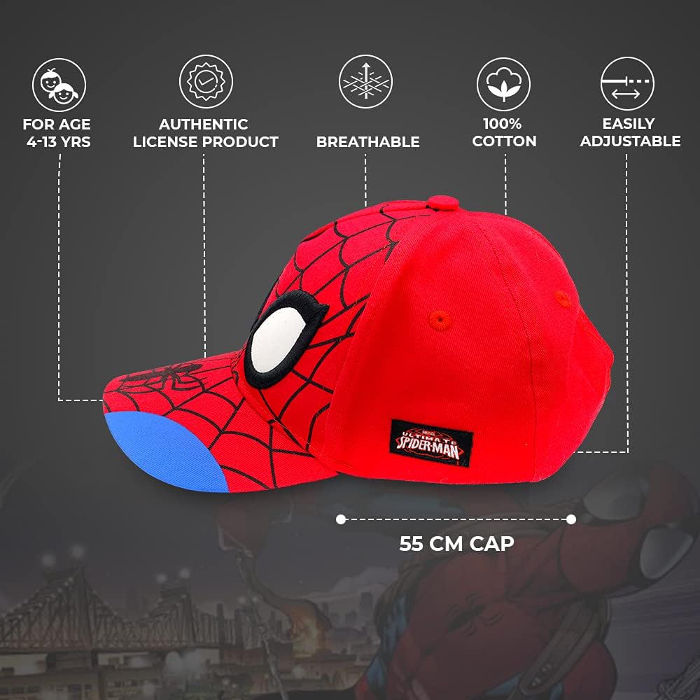 Gorra 3-9 Años Spiderman