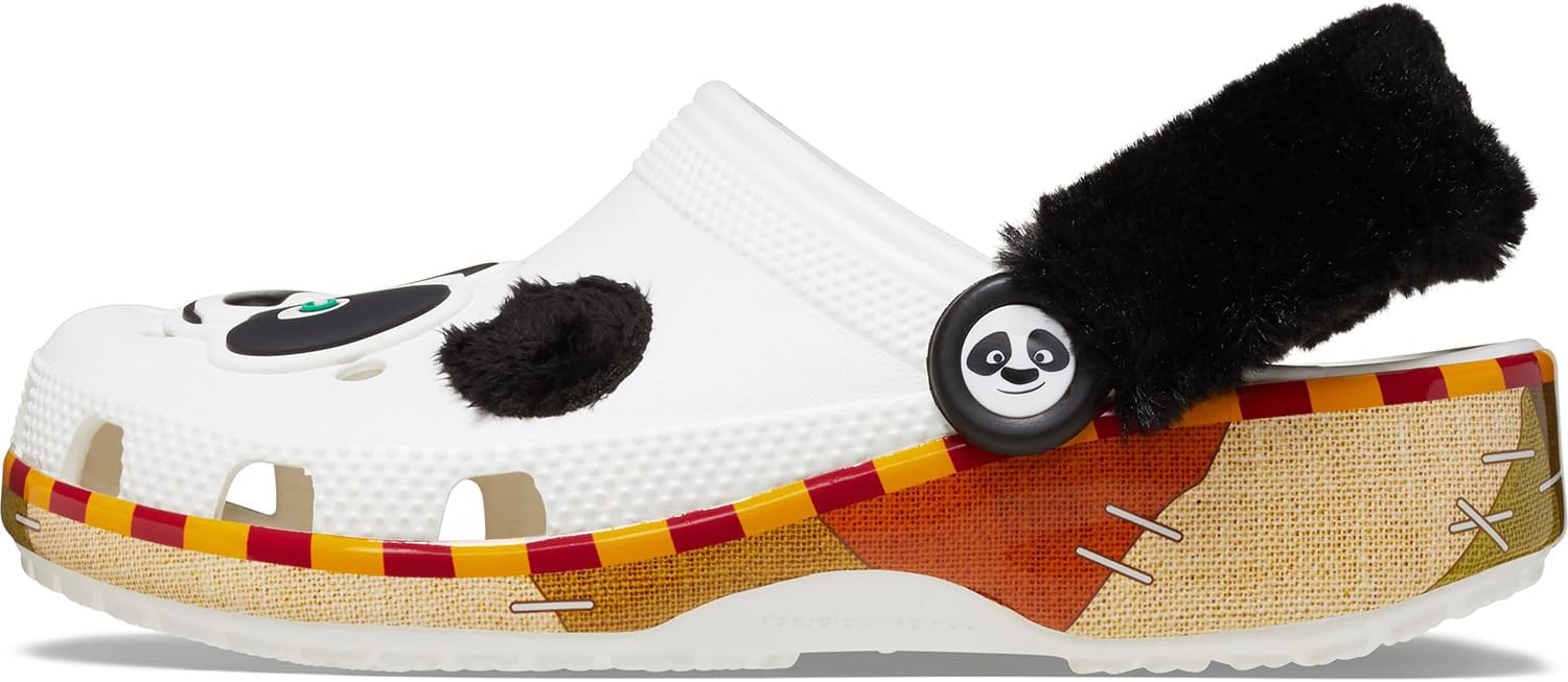 Crocs Zuecos clásicos unisex de Kung Fu Panda