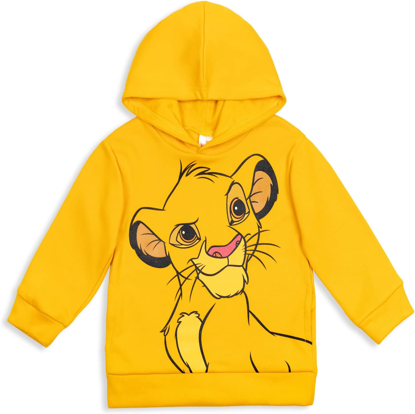 Disney Conjunto de sudadera con capucha y pantalones de forro polar del Rey León