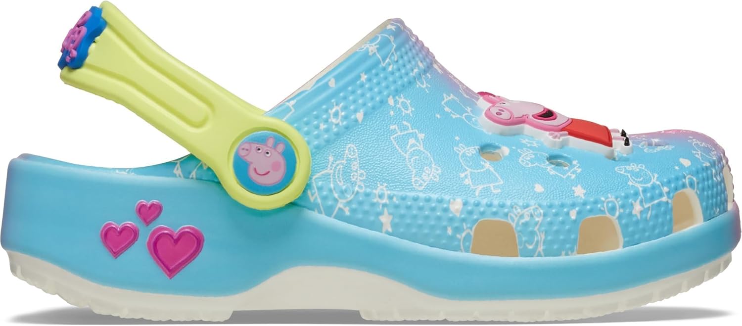 Crocs Zuecos clásicos de Peppa Pig