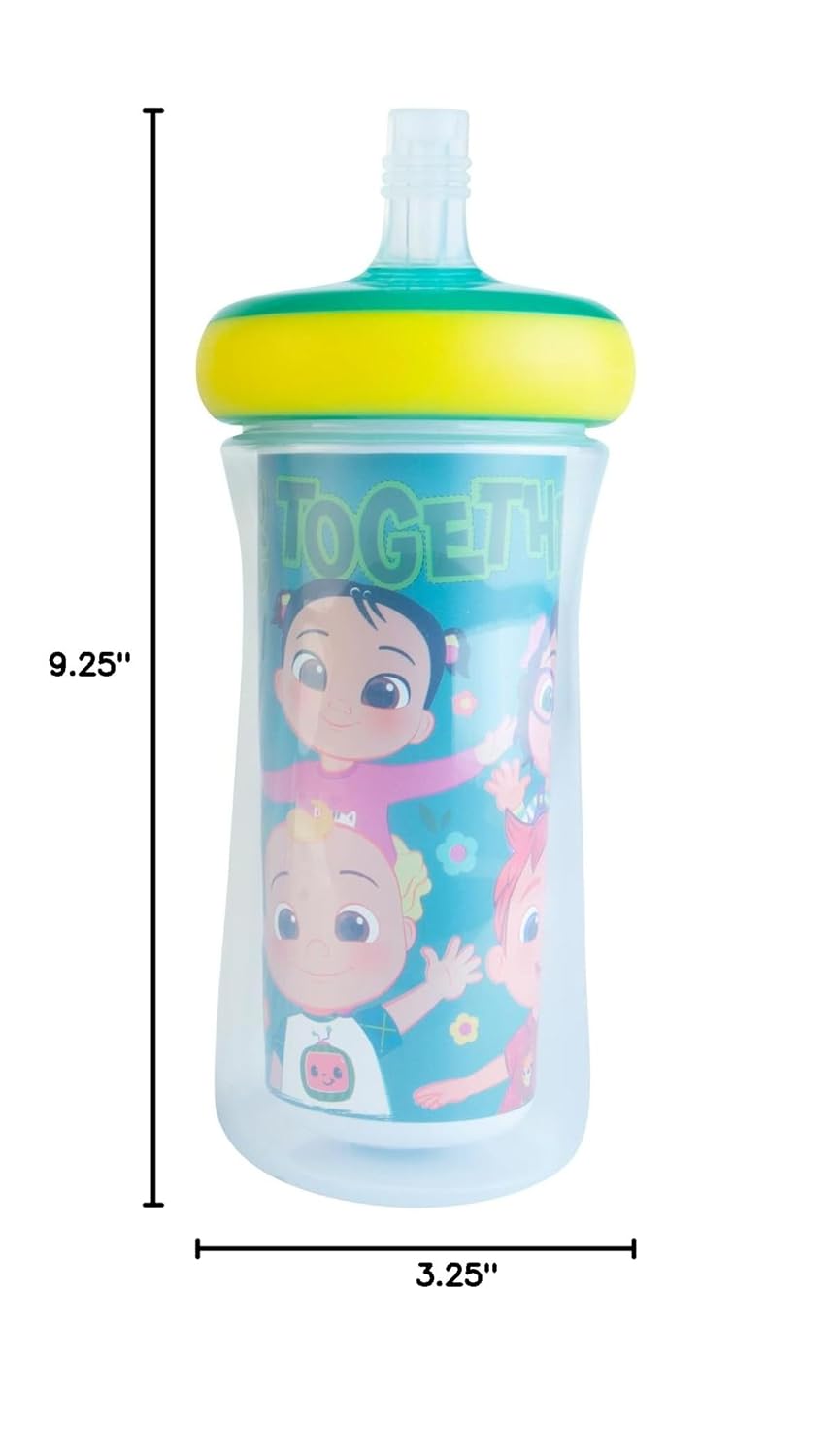 The First Years Cocomelon - Vasos con popote aislados