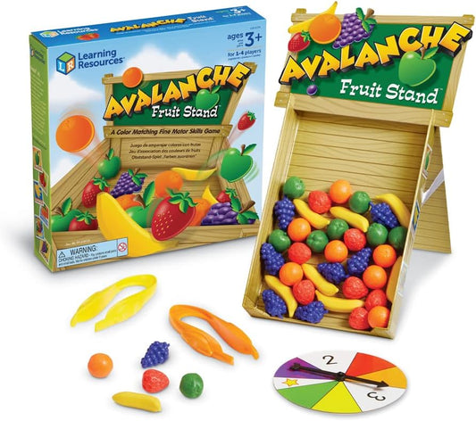 Learning Resources Juego Avalanche Fruit Stand