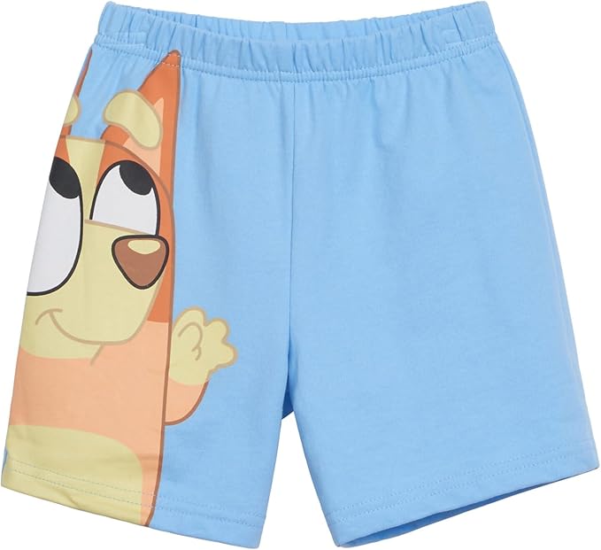 Bluey Sudadera con capucha y pantalones cortos