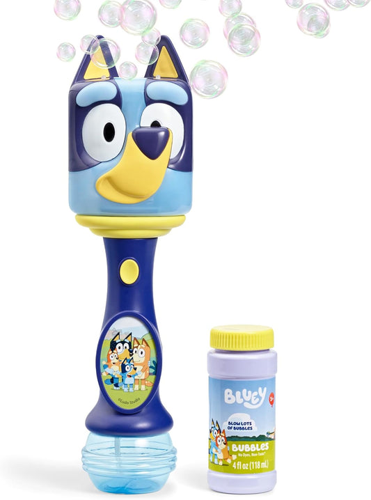 BLUEY - Varita musical de burbujas con luz y sonido