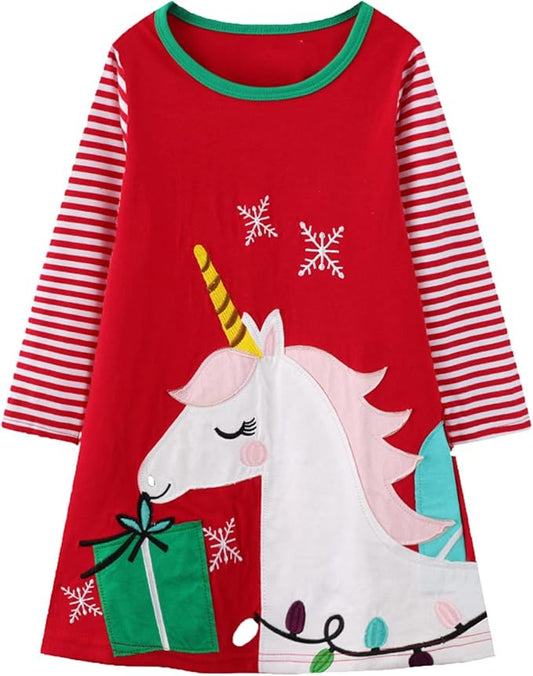 Hileelang Vestido de Navidad