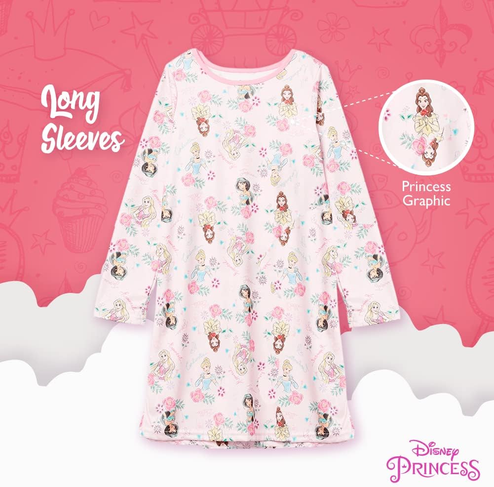 Disney Paquete de 3 camisones Princesas 