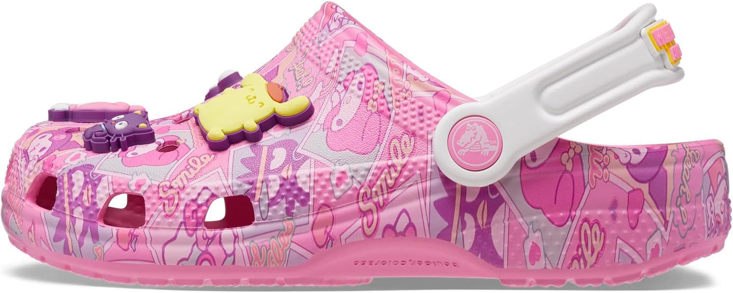 Crocs Zuecos clásicos de Hello Kitty