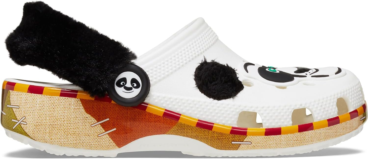 Crocs Zuecos clásicos unisex de Kung Fu Panda