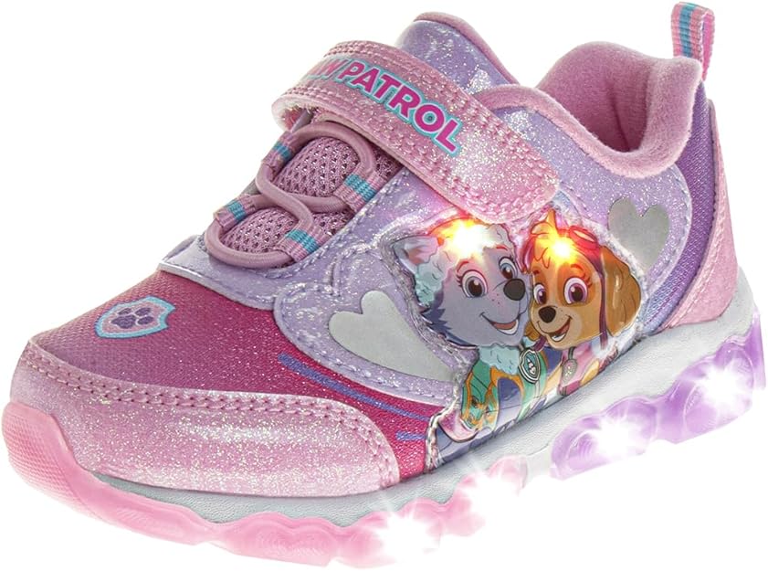 Nickelodeon Zapatos sin cordones con luz de Paw Patrol