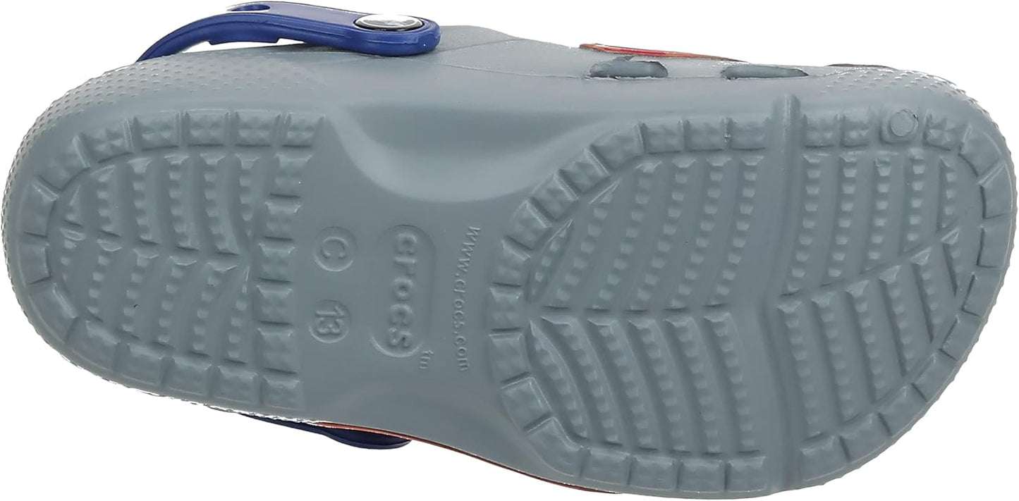 Crocs Zuecos divertidos unisex para niños con parche de Paw Patrol