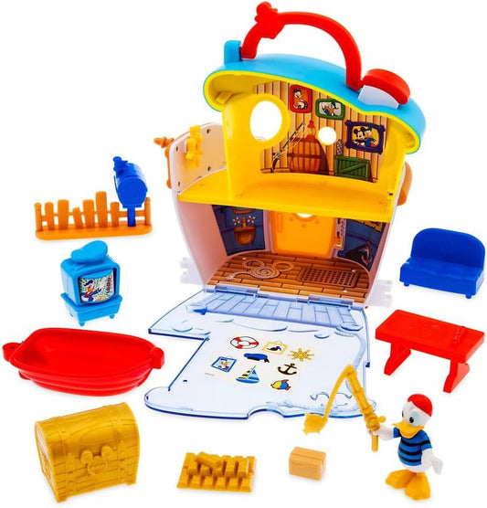 Disney Store Donald Duck House - Juego de barco oficial