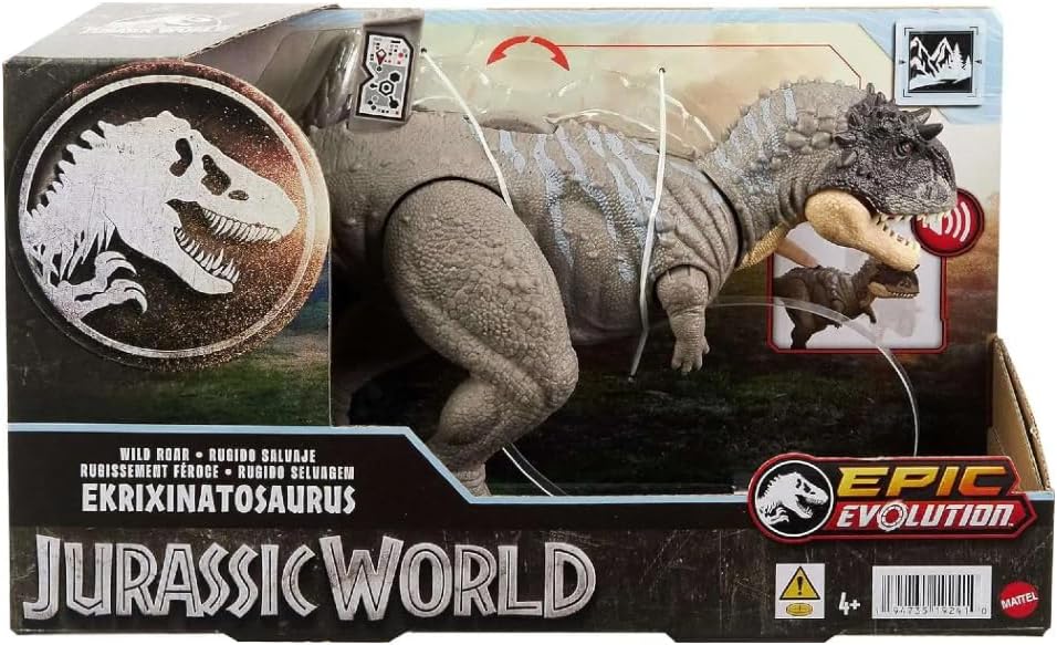 Mattel Jurassic World Wild Roar Ekrixinatosaurus