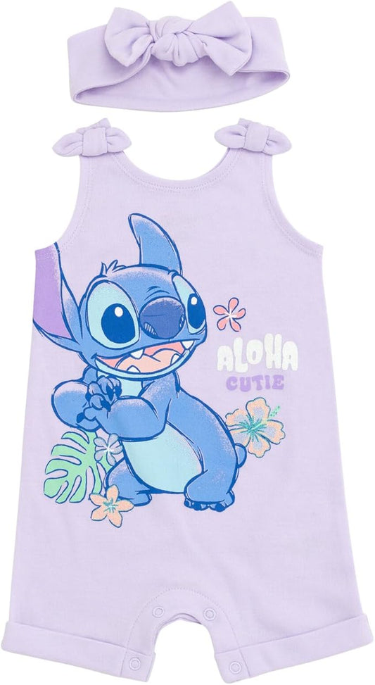 Disney Stitch - Mameluco y diadema