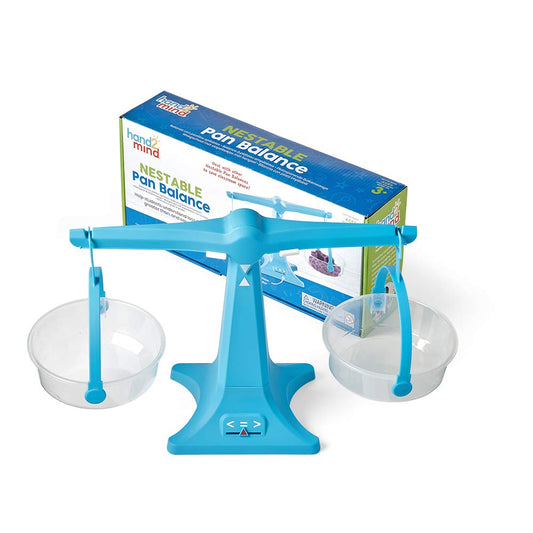 hand2mind Balanza de bandeja ajustable azul