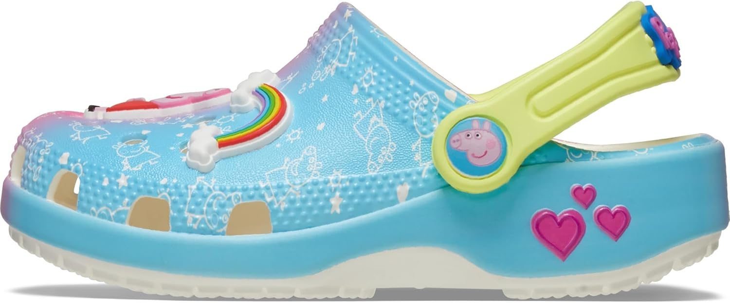 Crocs Zuecos clásicos de Peppa Pig