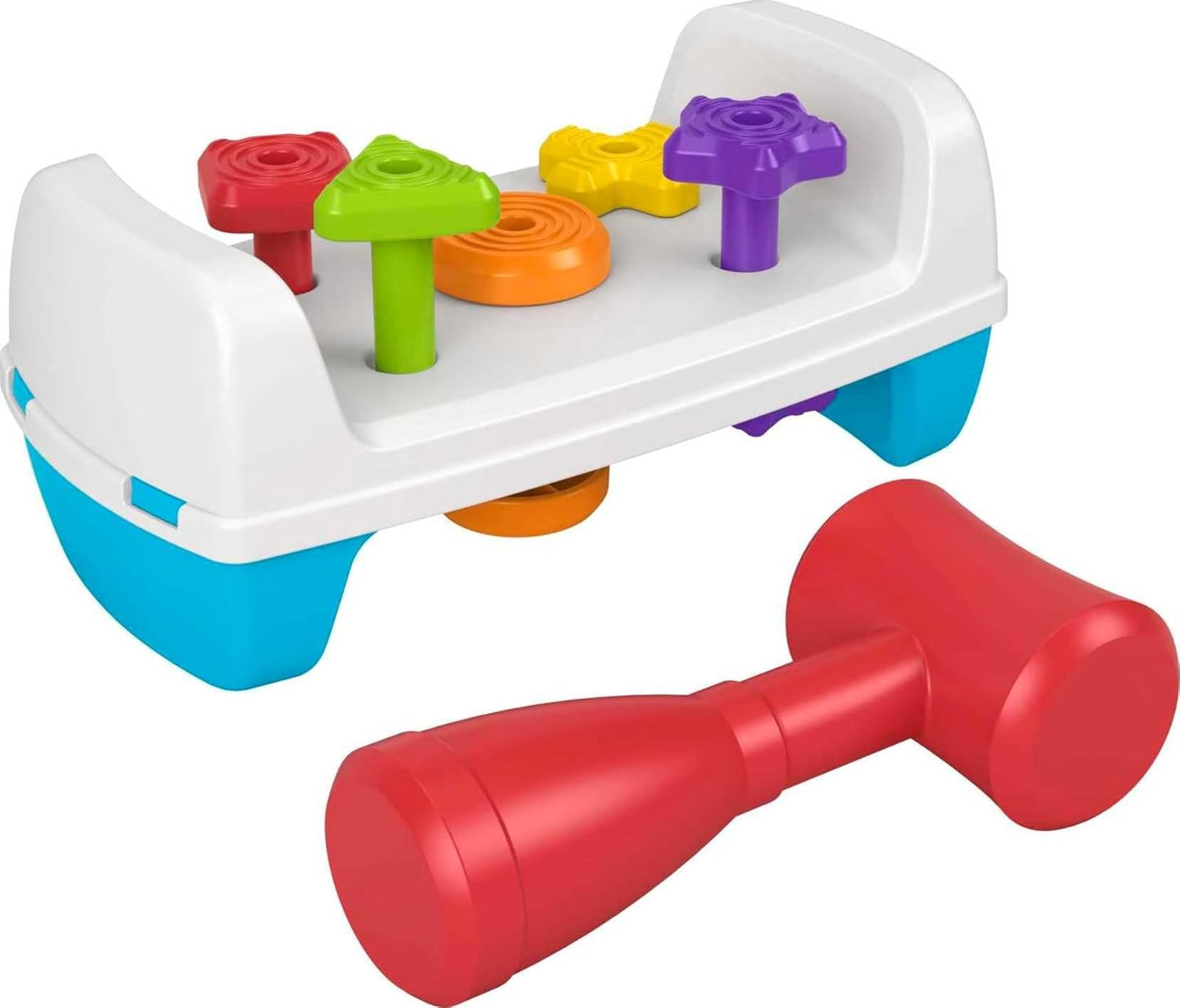 Fisher-Price Juego de herramientas de simulación de banco de juguete para niños pequeños