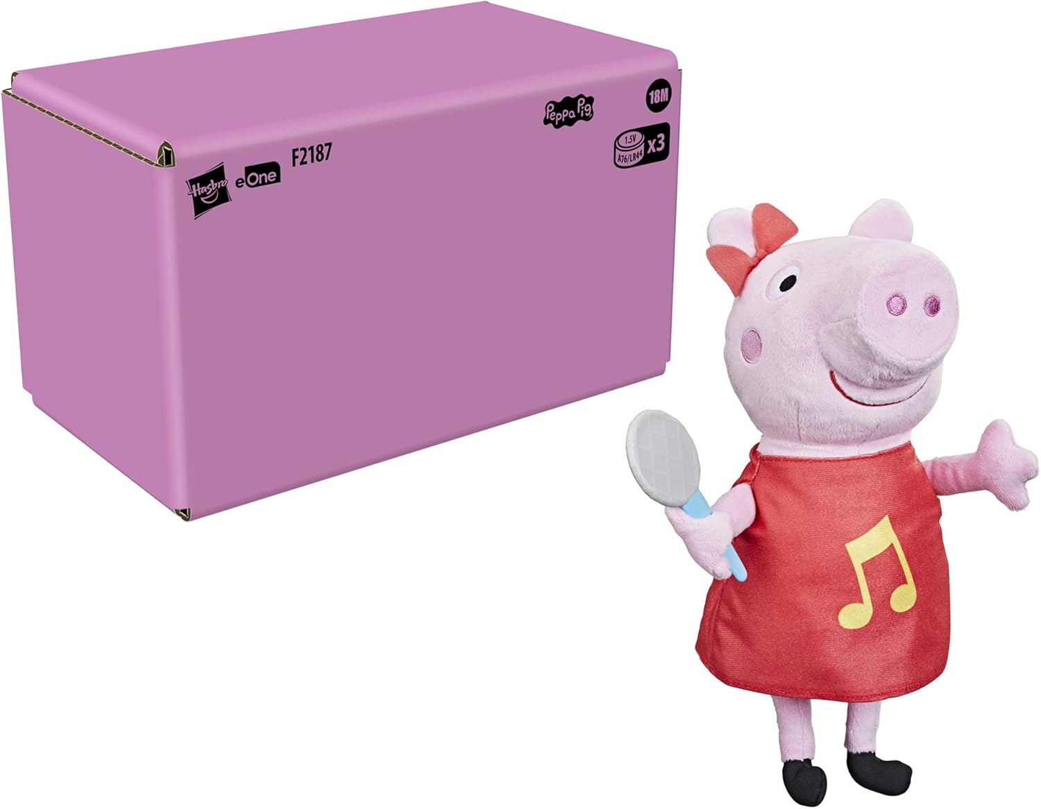 Peppa, Ella canta canciones y habla