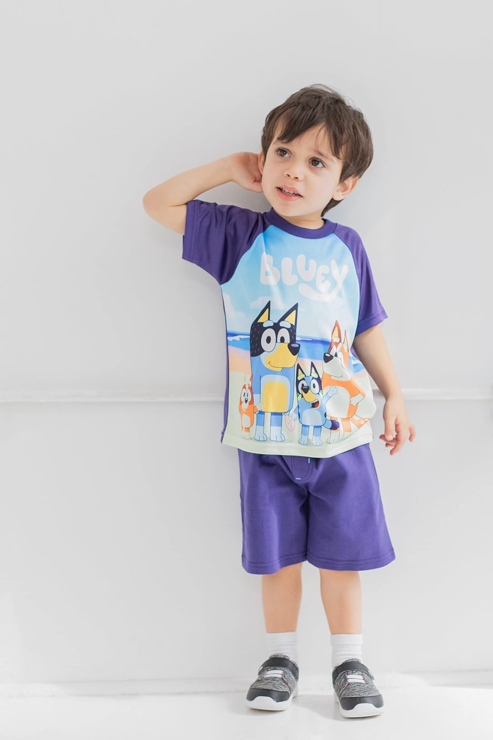 Bluey Bingo Dad Mom - Camiseta sin mangas y pantalones cortos