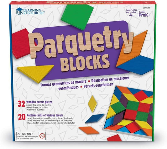 Learning Resources Tarjetas de diseño de bloques de patrones