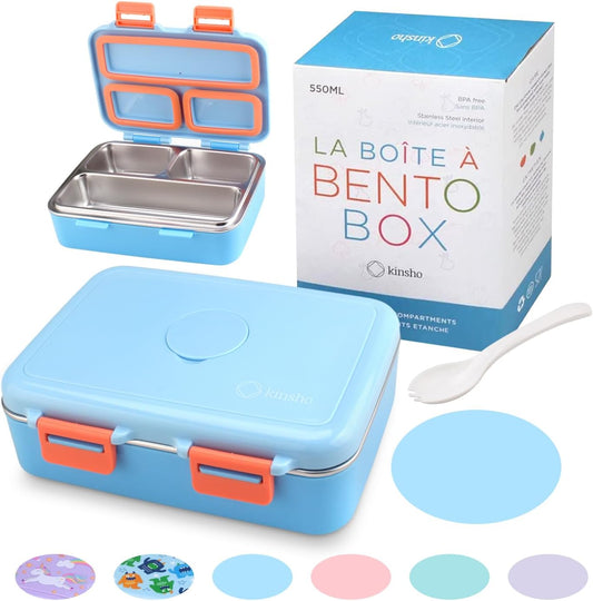 kinsho Lonchera Bento de acero inoxidable