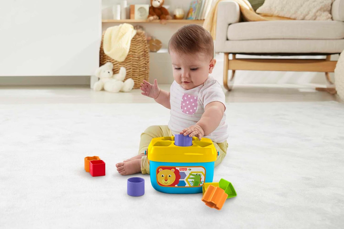 Juego de bloques para bebés Baby's First Blocks de Fisher Price