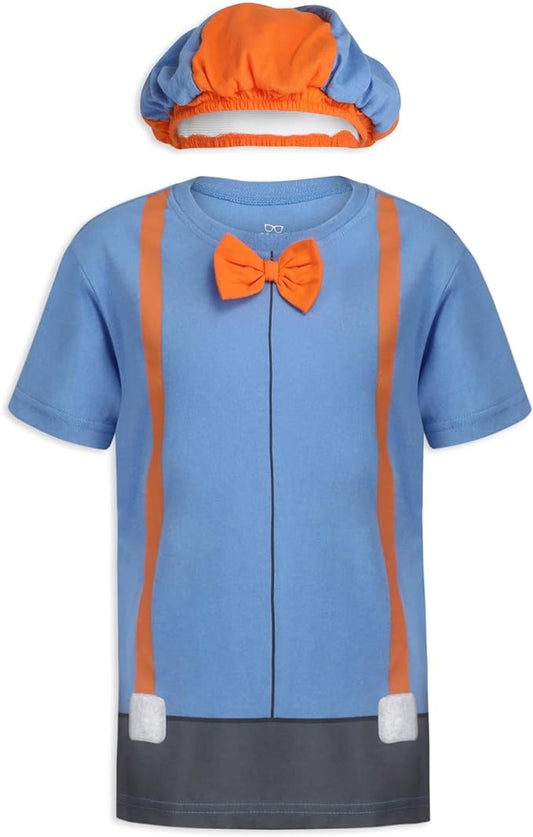 Blippi Conjunto de camiseta y sombrero