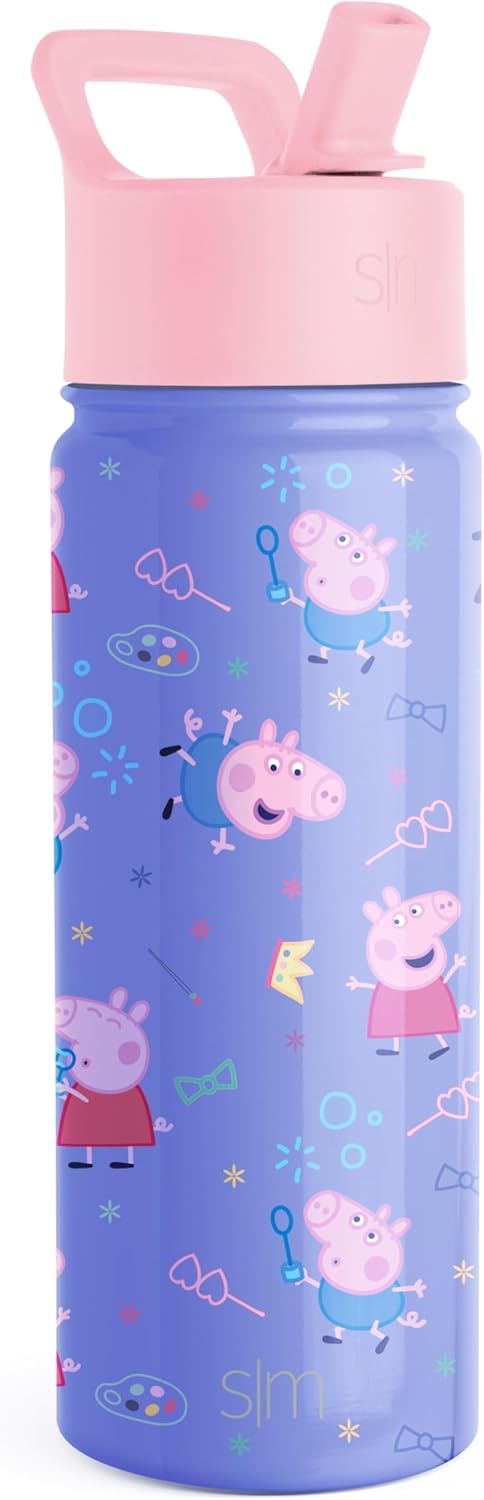 Simple Modern, Peppa Pig - Botella de agua 