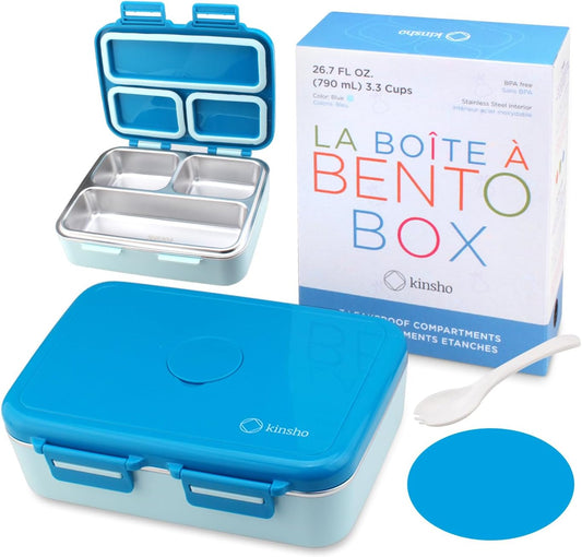 kinsho Lonchera Bento de acero inoxidable