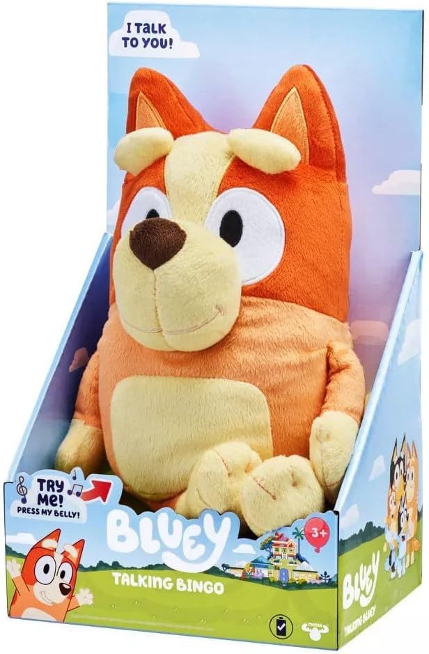 Bluey - Peluche de bingo Interactivo