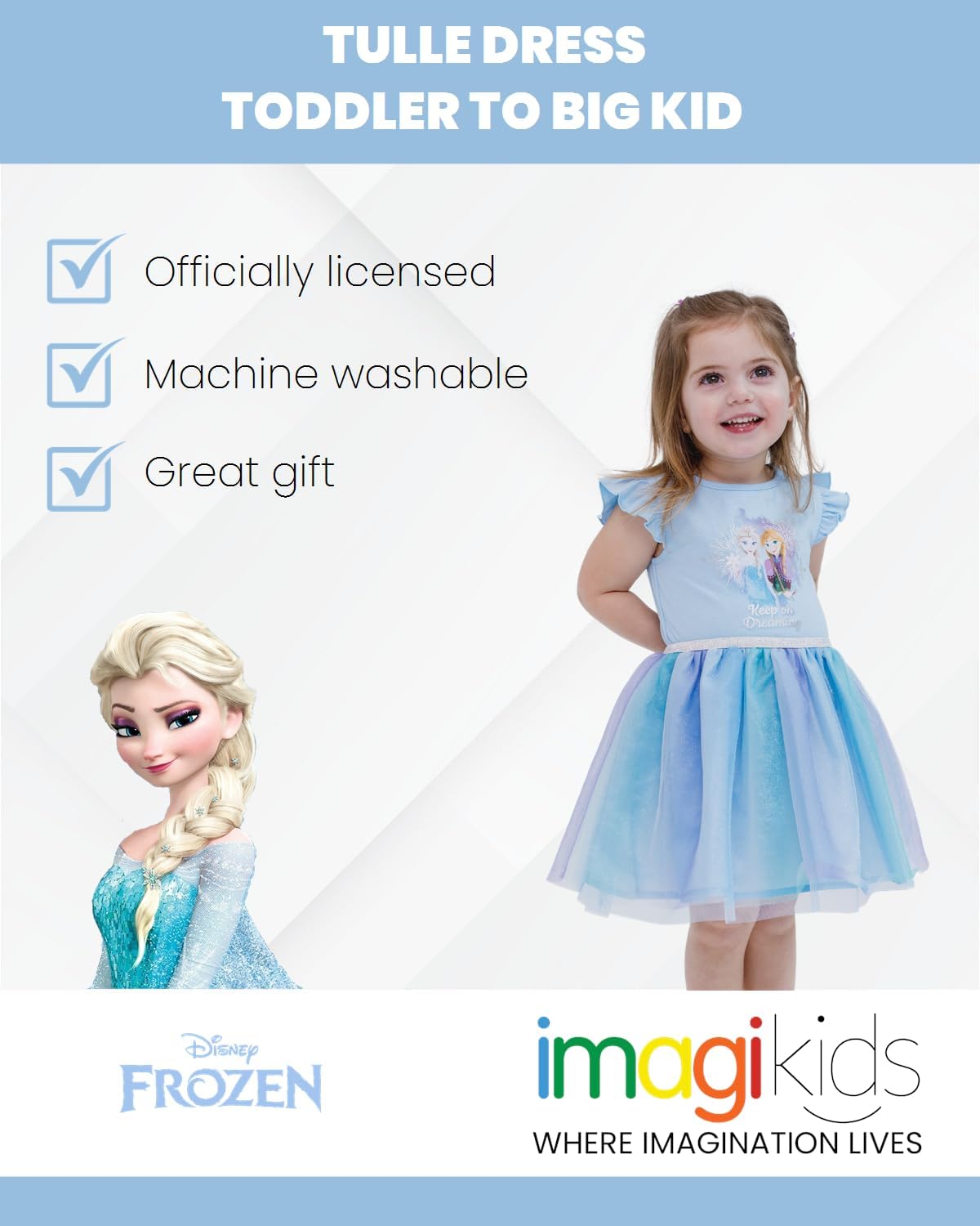 Disney  Frozen  - Vestido de tul 