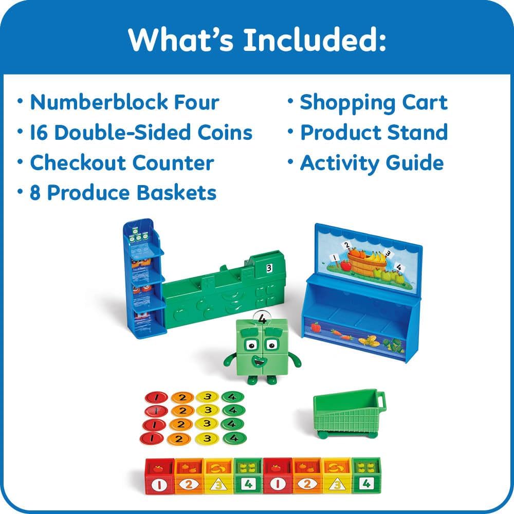 hand2mind Numberblocks Add It Up - Mini mercado